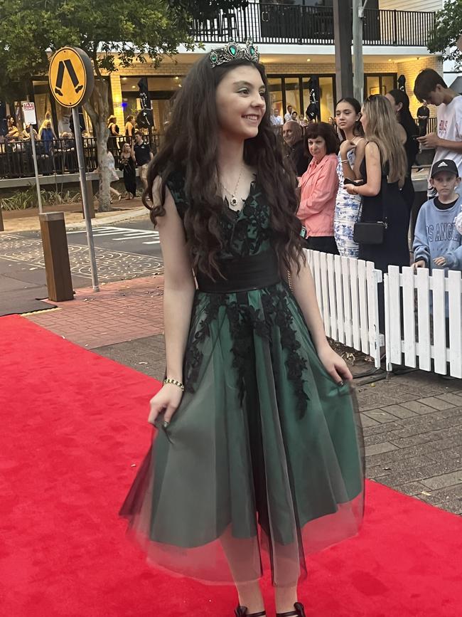 The students of Urangan State High School arrive at their formal.