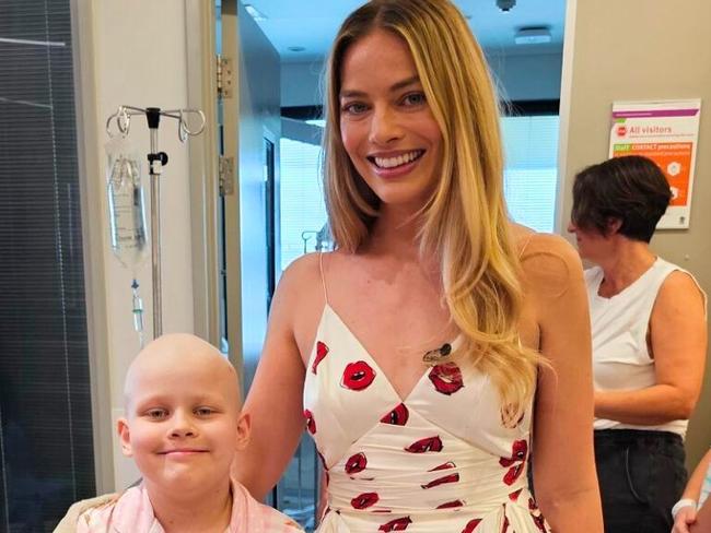 Margot Robbie at Queensland Children's Hospital