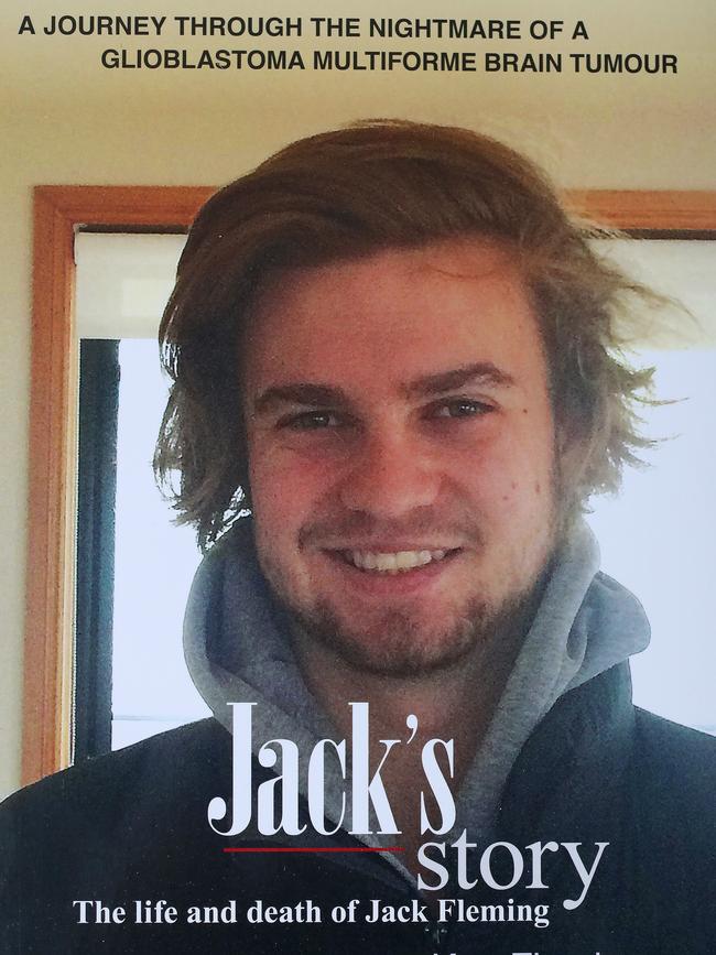 TasWeekend.  Ken Fleming of Hobart who lost his son Jack to brain cancer in 2018 aged 21.  Ken has written a book Jack's Story to fundraise for a world-leading Australian brain cancer research centre.  Picture: NIKKI DAVIS-JONES