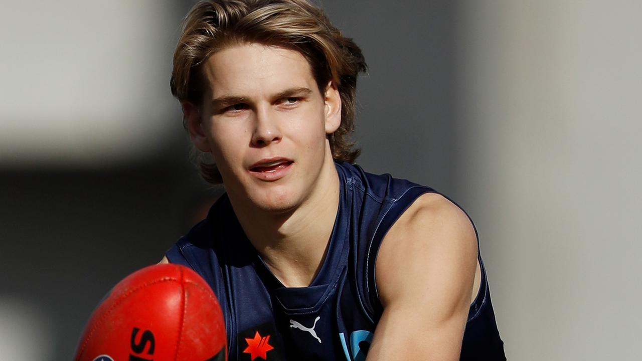 Put Will Ashcroft on your 2023 rookie watch list now. Picture: Dylan Burns/AFL Photos via Getty Images