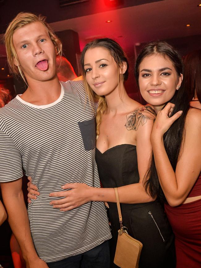 Vaughan Leggatt, Lauren Smith and Zoe Carstains.