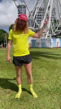 Long distance runner Ben Ferris will run from Cairns to Cape York