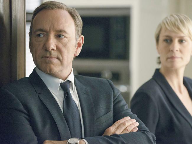 Kevin Spacey and Robin Wright in <i>House of Cards</i>. Photo credit: Nathaniel Bell