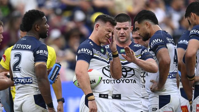 The Cowboys are set to scrape through. Picture: Ian Hitchcock/Getty