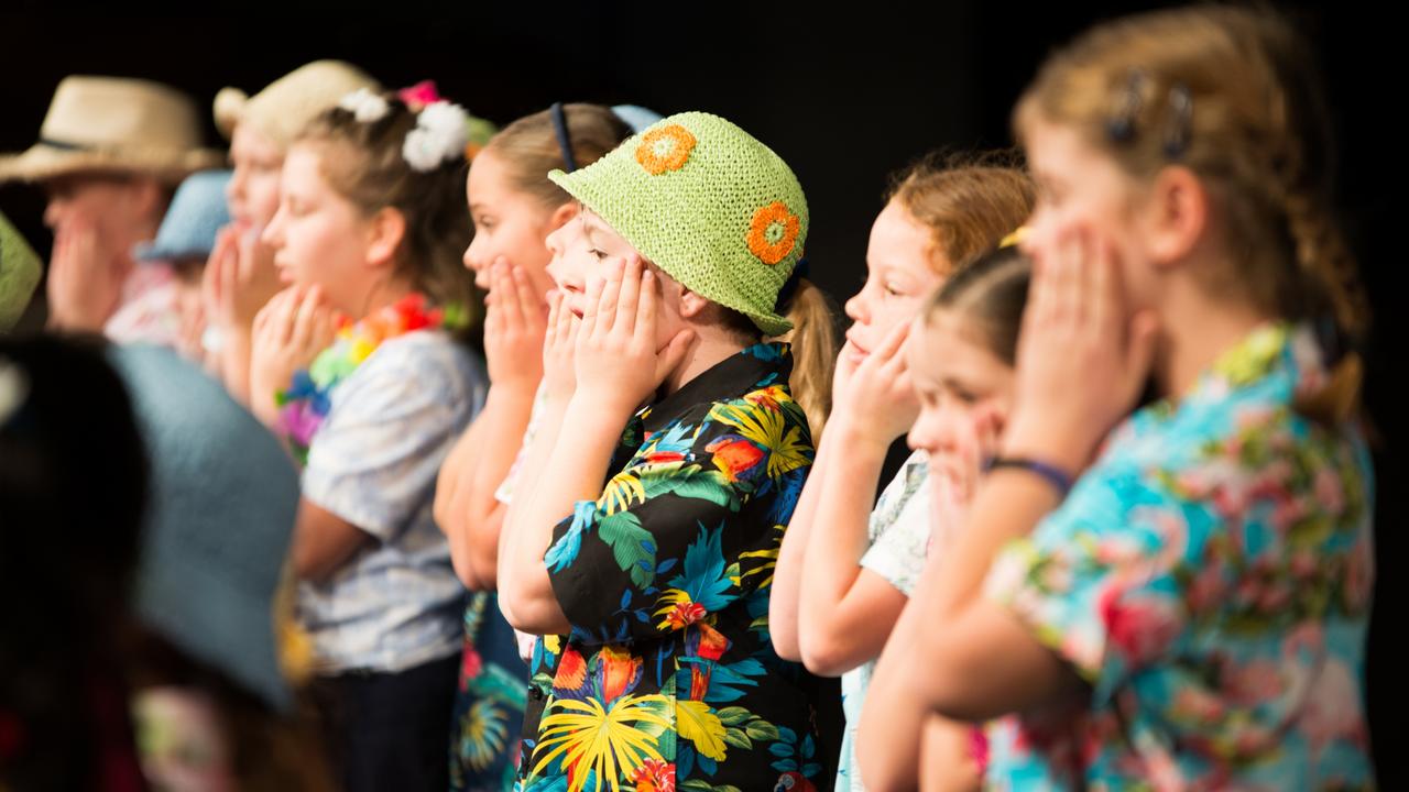 Ashmore State School Jnr Choir at the Gold Coast Eisteddfod. Picture: Pru Wilson Photography.