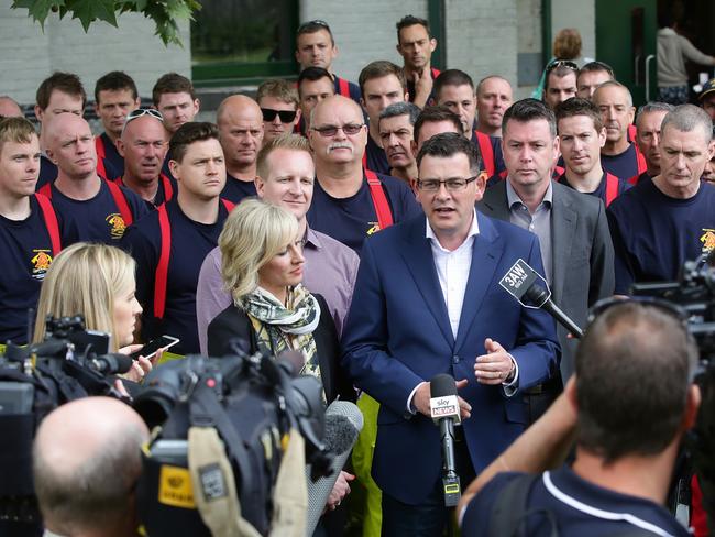 Tens of millions of dollars of benefits have been stitched into the 2010 workplace agreement under a new deal endorsed by Premier Daniel Andrews Picture: Hamish Blair