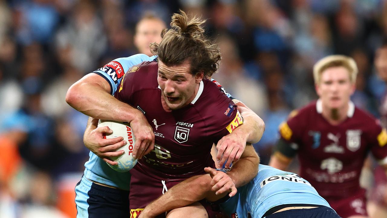 While other top-eight contenders have been hit hard by injuries, the Broncos are set to welcome back their Origin stars and the injured Payne Haas. Picture: Getty Images.