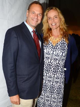 Author Maureen Sherry and husband Steve Klimsky. Picture: PatrickMcMullan.com/AP