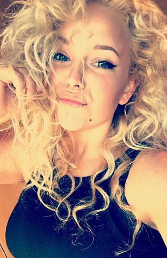 Alexandra Larsson waived her right to anonymity after being sexually assaulted at a Swedish music festival. Picture: Facebook