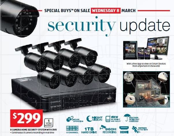 aldi cocoon 8 camera home security