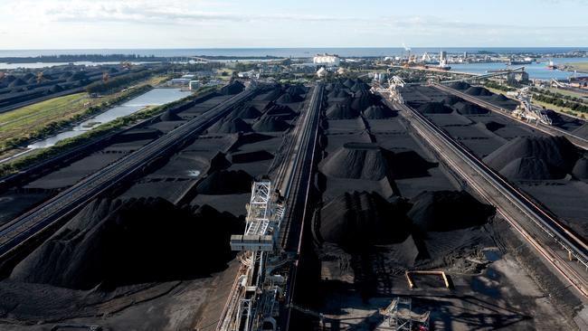 Beijing is moving to end its two-year coal ban amid worries about winter energy shortages and mounting costs on China’s steel industry. Picture: Getty Images