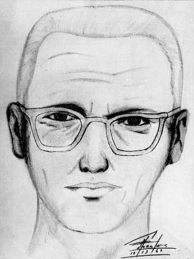 A police sketch of the man suspected of being the "Zodiak Killer," 1969.