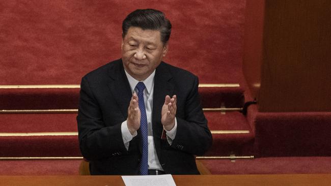 Chinese president Xi Jinping. Picture: Kevin Frayer/Getty Images