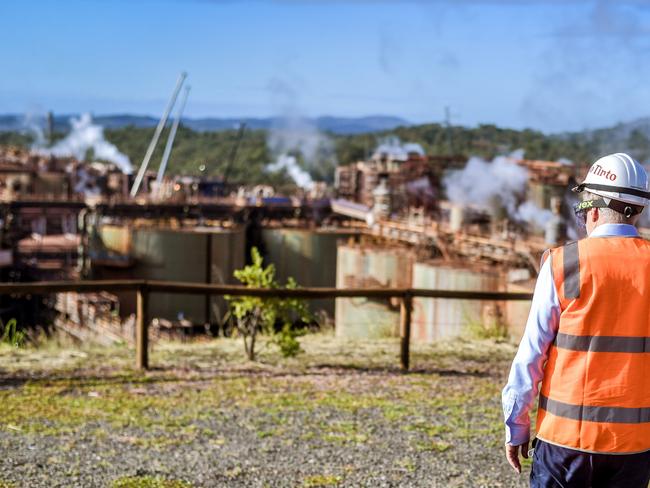 Australian Prime Minister Anthony Albanese during a tour of Rio Tinto's Yarwun Alumina Refinery, 10km north-west of Gladstone in central Queensland, Wednesday, June 15, 2022. (AAP Image/Brenda Strong) NO ARCHIVING