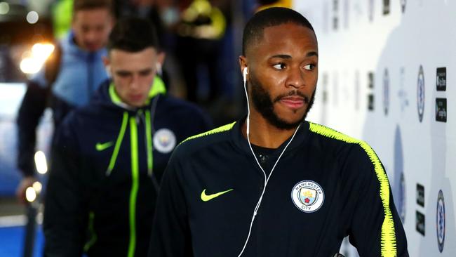 Raheem Sterling was the subject of racial abuse at Chelsea last weekend.