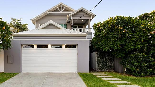 This four-bedroom house at 5 Tamborine St, Mermaid Beach, sold recently for $4.3m.