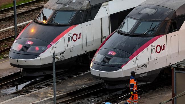 The TGV “automatic vigilance system” requires constant pressure from the driver on a pedal or handle. Picture; AFP/Getty Images.