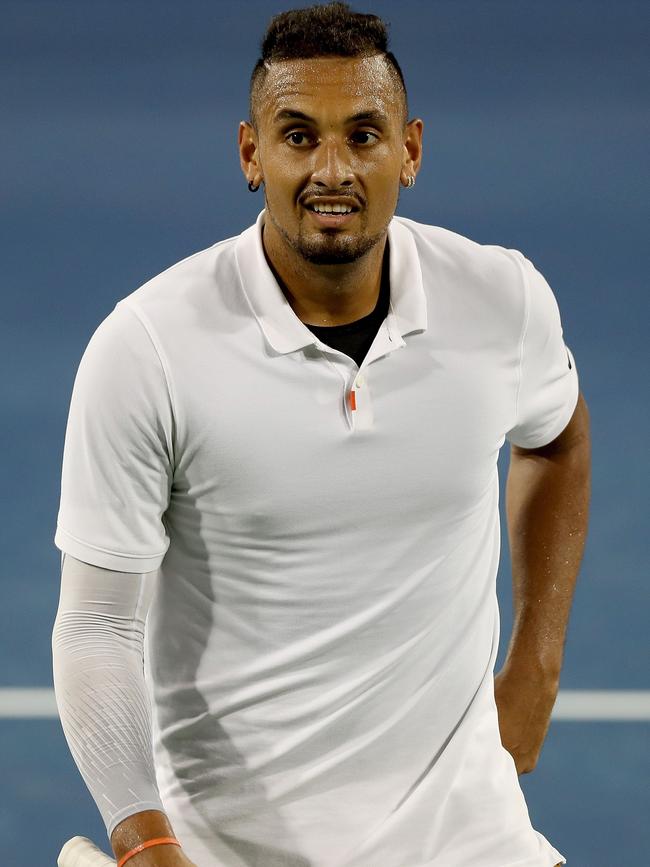 Nick Kyrgios has had another tumultuous week. Pic: Getty Images