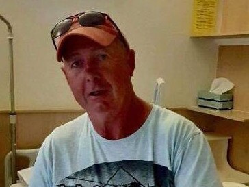 John Durie, 59, died after a fatal play fight during a gold tournament in his hometown of Wycheproof in August, 2019.John Durie holding his newly born granddaughter Grace