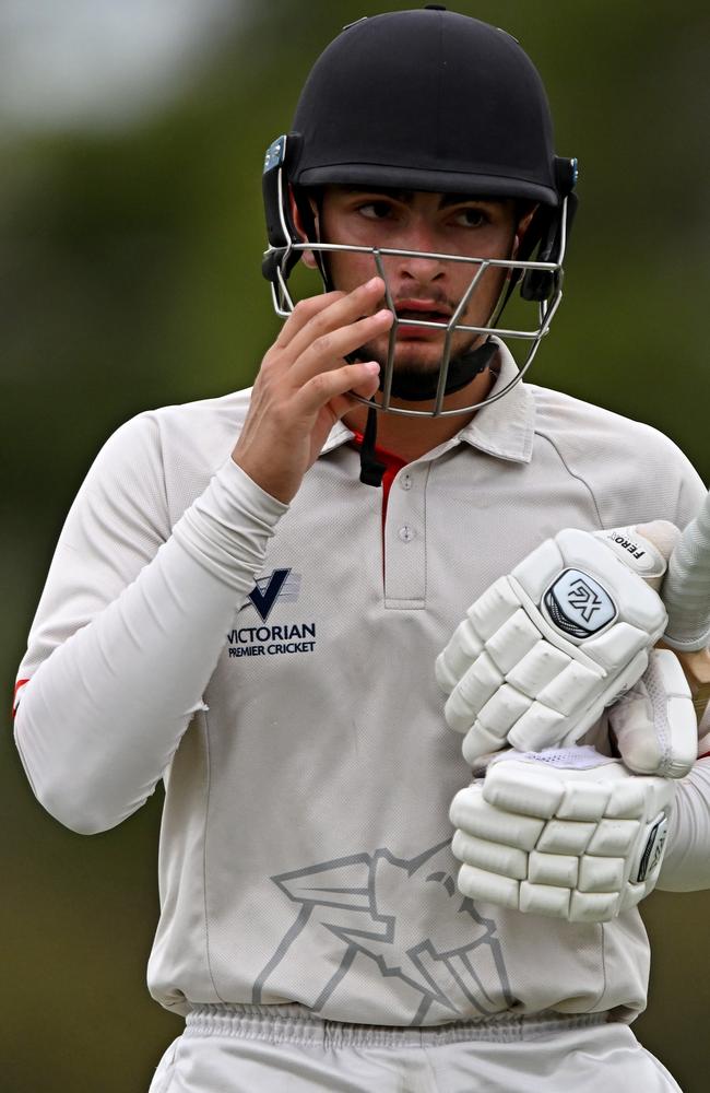 Farzan Chowna galloped through the grades at Essenon before crossing to Melbourne this season. Picture: Andy Brownbill