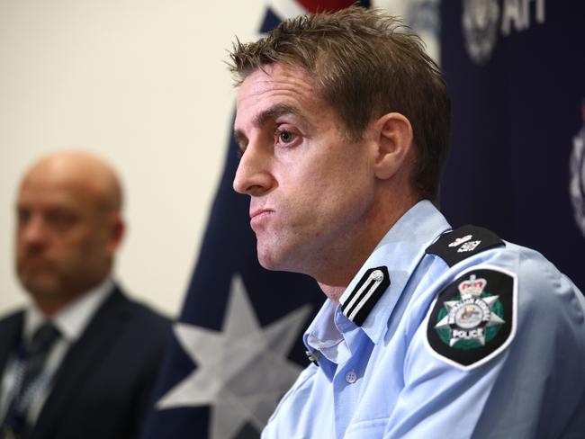 Detective Superintendent Adrian Telfer. Picture: David Clark