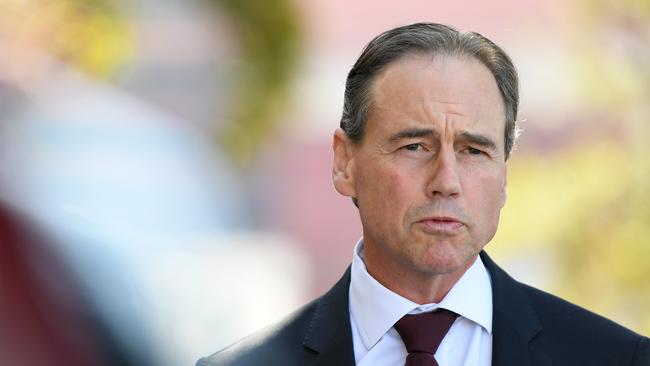 Health Minister Greg Hunt. Picture: AAP