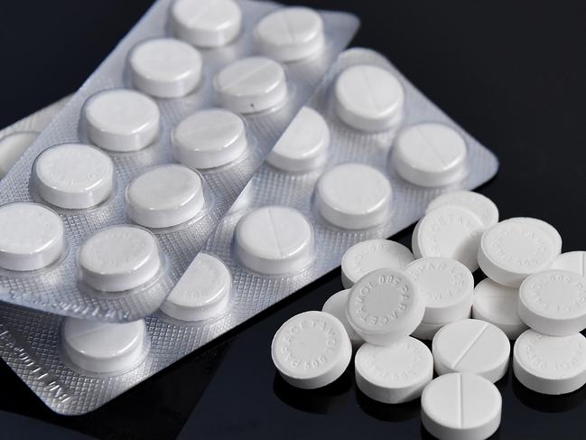 SYDNEY, AUSTRALIA - NewsWire Photos APRIL, 05, 2021: A generic image of Paracetamol medication in Sydney. Paracetamol medication, such as Panadol, may be no better than a placebo in most common pain conditions, according University of Sydney research. Picture: NCA NewsWire/Joel Carrett