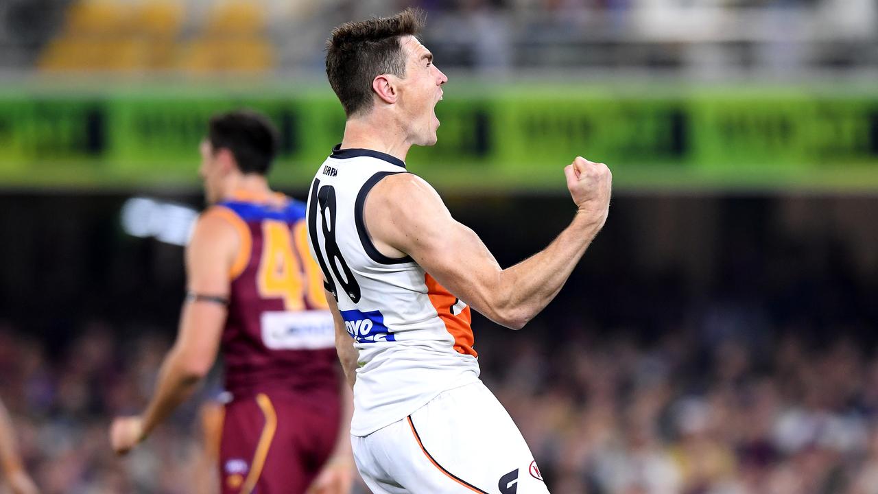 GWS has won an epic semi final over Brisbane. (Photo by Bradley Kanaris/Getty Images)