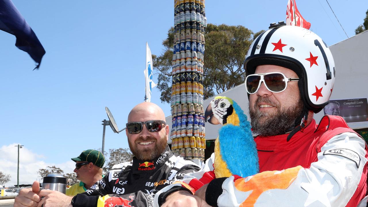 Wacky scenes at iconic Aussie race