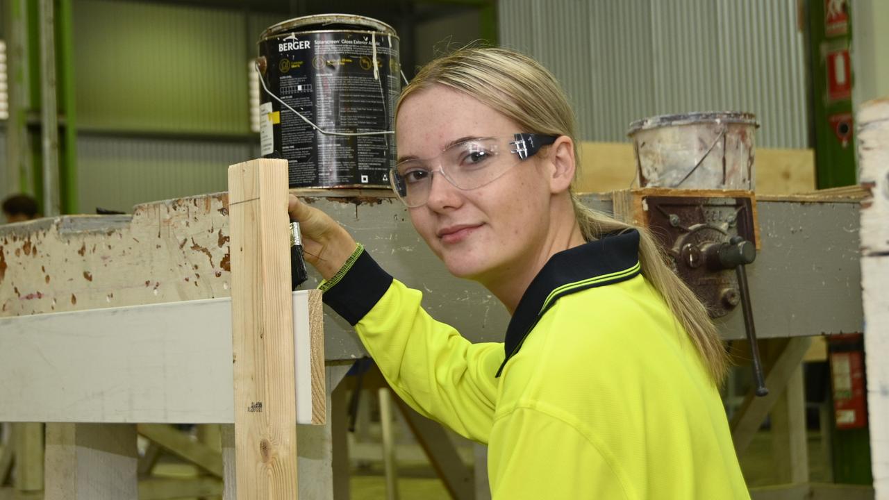 Downs Group Training (DGT) talk about new federal funding program to get more apprentices into work. Gemma Templeman