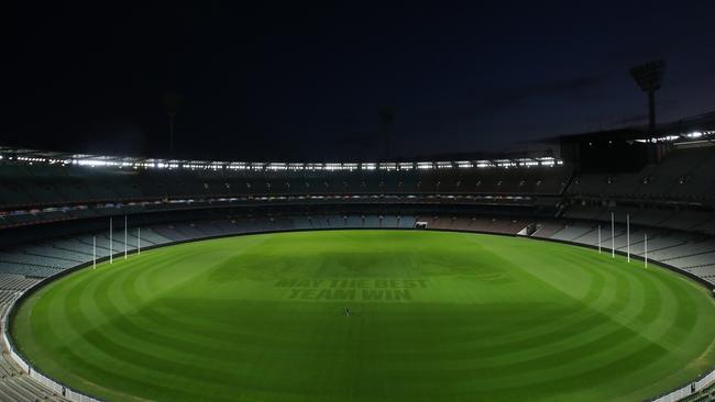 Even half empty stadiums would be a disaster for AFL clubs.