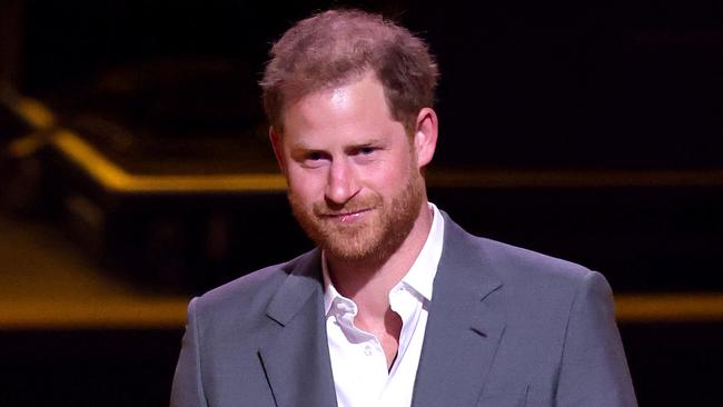 The Prince spoke about what his son Archie may want to be when he grows up on stage. Picture: Chris Jackson/Getty Images for the Invictus Games Foundation