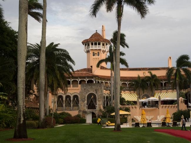 Donald Trump has been based at his Florida Mar-a-Lago club since leaving office. Picture: AFP