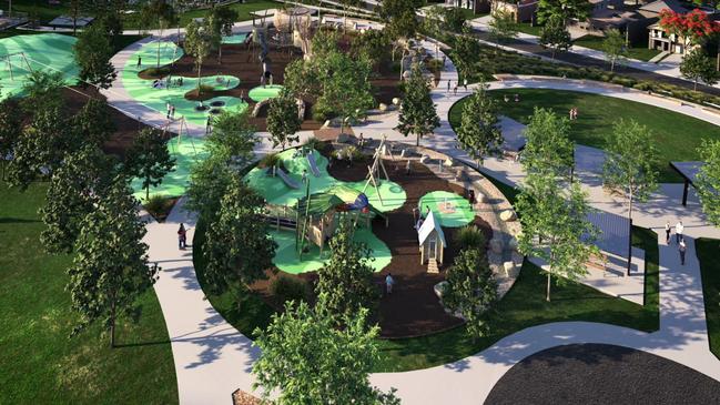 What Lorikeet Park will look like.