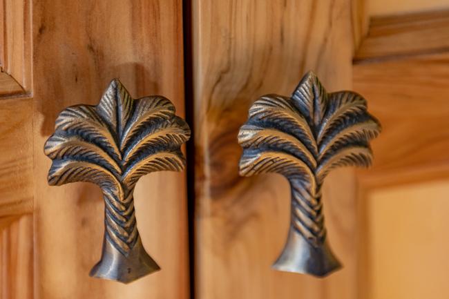 The Mount Jukes Eco Resort, built from scratch by yoga aficionado David Deakin, holds glamping tents and a half-moon shaped house that face Mt Jukes and Mr Deakin says the â€œenergyâ€ of the property has to be experienced to be understood. Picture: Contributed