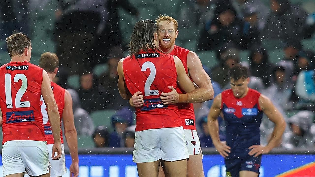 AFL news 2023 Essendon defeats Melbourne Andrew Phillips