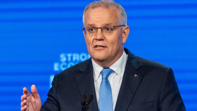 Former Australian Prime Minister Scott Morrison ordered the ABF to announce a boat had been intercepted on election day, in breach of regular protocol, Anthony Albanese has claimed. Picture: Asanka Ratnayake/Getty Images