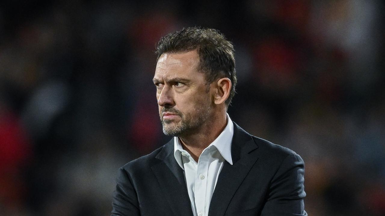 ADELAIDE, AUSTRALIA - OCTOBER 10: Tony Popovic head  coach of the Socceroos during the third round FIFA World Cup 2026 Qualifier match between Australia Socceroos and China PR at Adelaide Oval on October 10, 2024 in Adelaide, Australia. (Photo by Mark Brake/Getty Images)