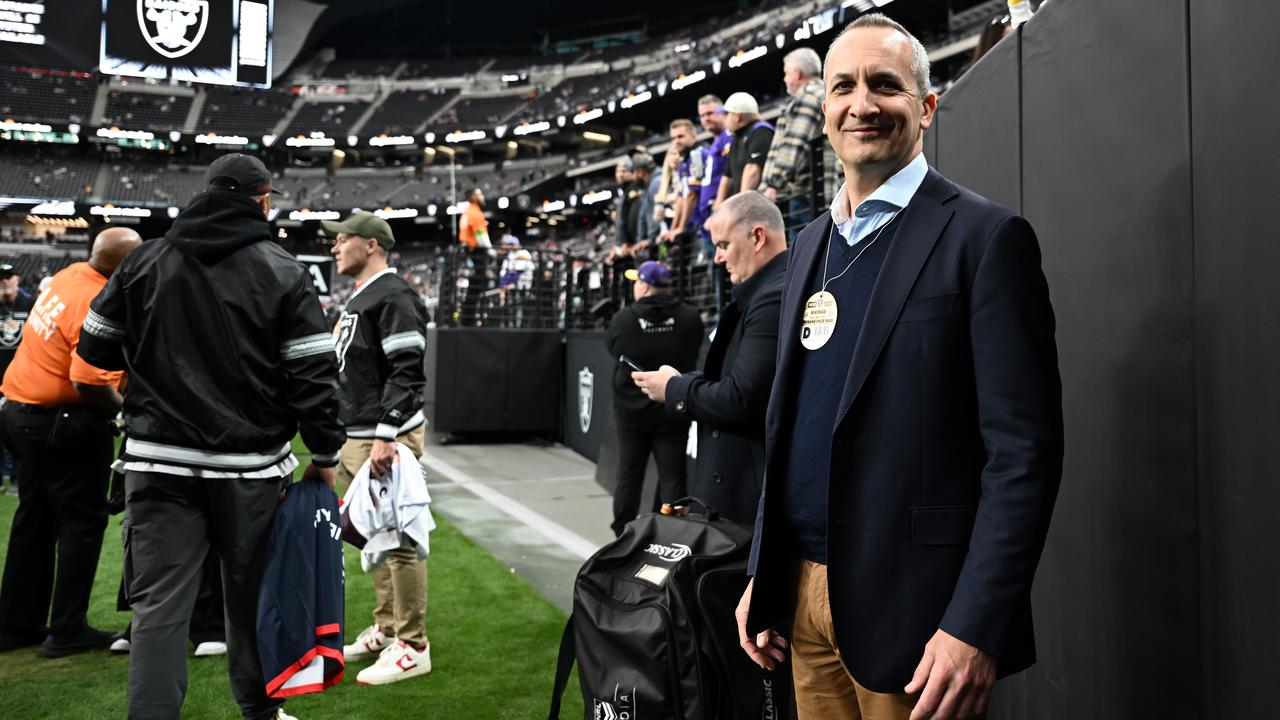 NRL CEO Andrew Abdo in Las Vegas. Picture: Grant Trouville ©