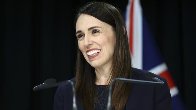 Prime Minister Ardern said that while a trans-Tasman travel bubble was ‘on the horizon’ there were still many hurdles at play. Picture: Hagen Hopkins/Getty Images