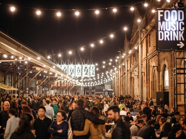 Carriageworks Night Market is back for a winter session on all things wild and sustainable on Friday. Picture: Daniel Boud.