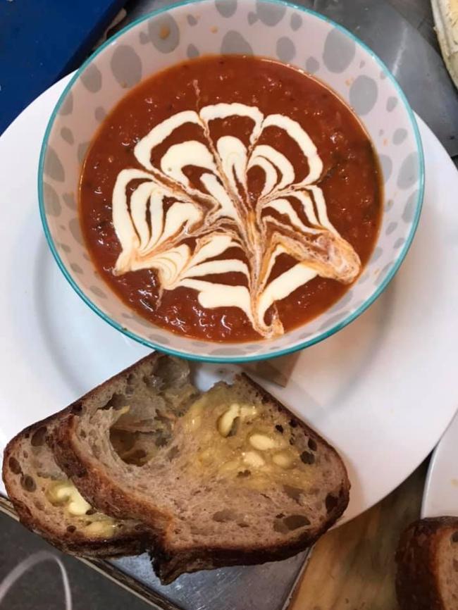 If you don’t feel like a Devonshire tea try one of their delicious soups. Picture: Facebook