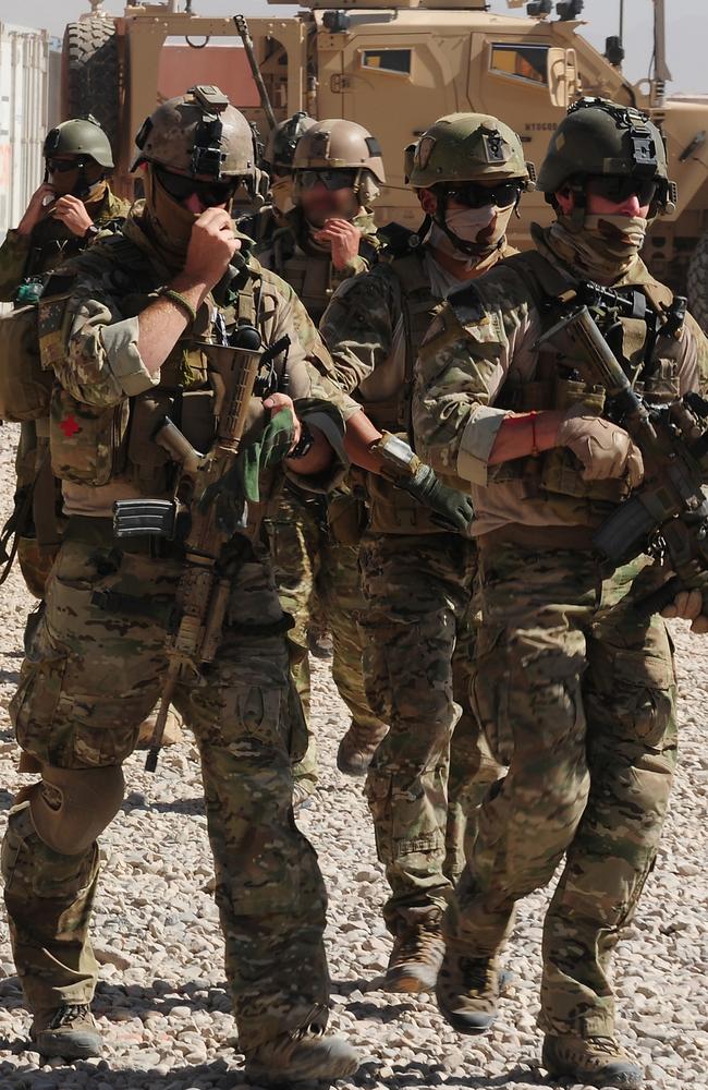 The Afghan said he ‘hates’ Australian soldiers. (Above) Special Operations Task Group troops in Afghanistan in 2010. Picture: Department of Defence