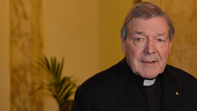 Cardinal George Pell in Rome.