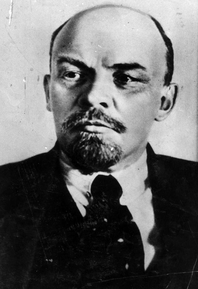 Russian revolutionary leader Vladimir Lenin in 1918.