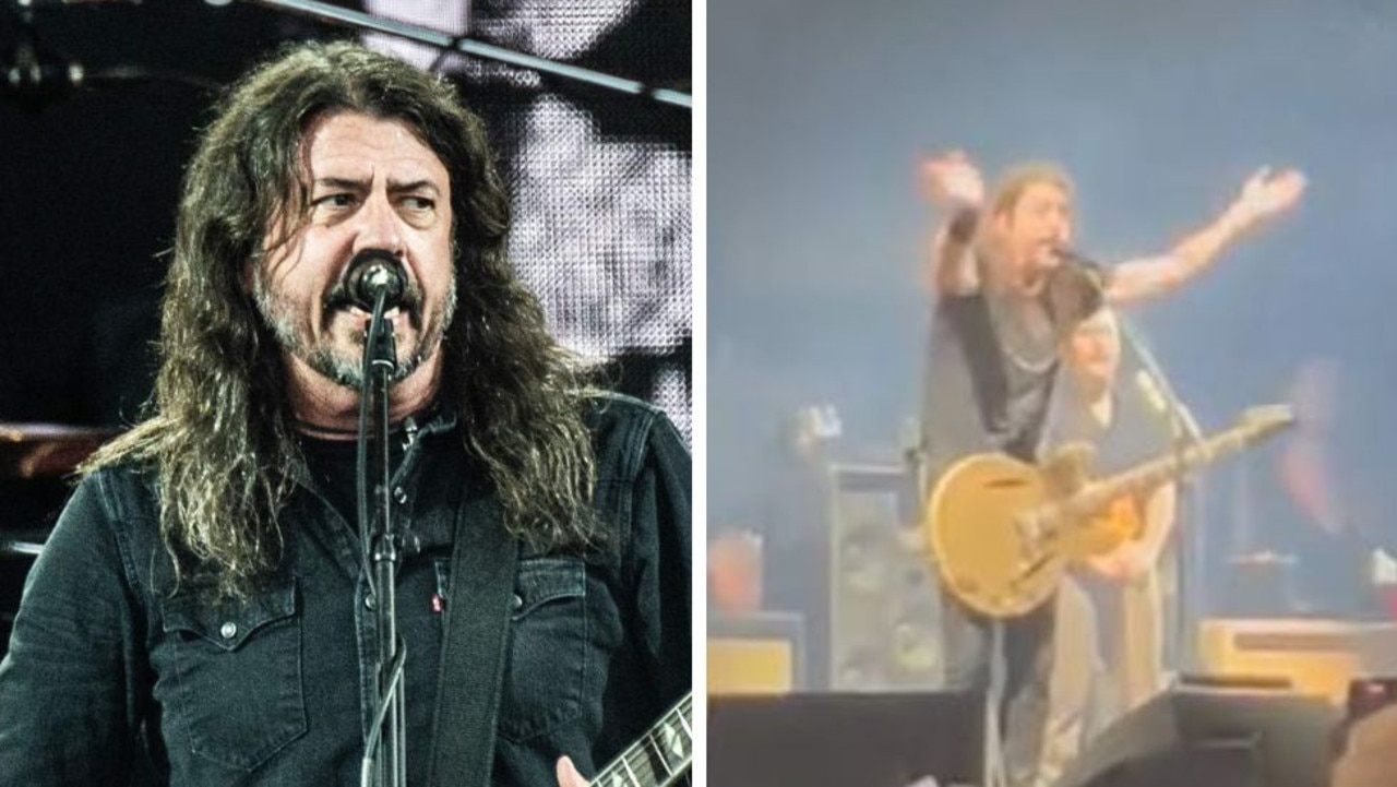 ‘This sucks’: Foo Fighters stop gig mid-show