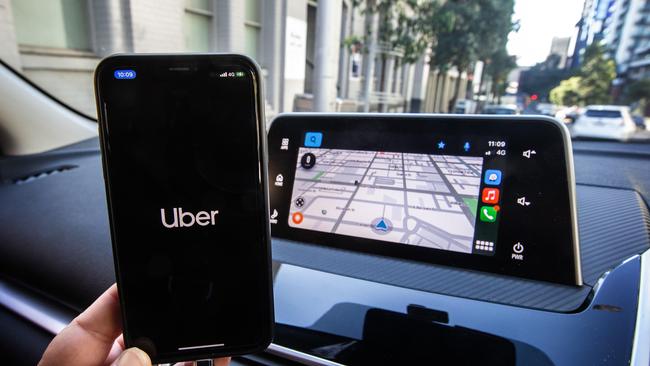 MELBOURNE, AUSTRALIA- NewsWire Photos MAY 06 2021:  Generic Uber Ride imagery. Picture: NCA NewsWire / Sarah Matray