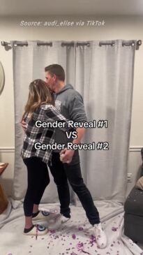 'So sad': Couple gender reveal reaction