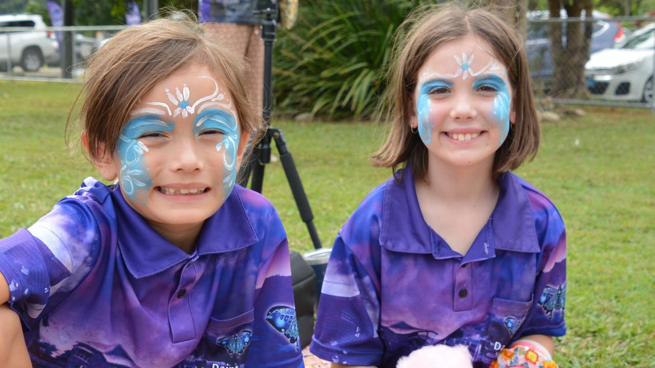 Daintree State School 2024 Centenary Celebration: Lara Mulley and Emily Torenbeck. Picture: Bronwyn Farr