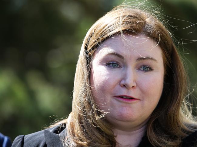 NSW Agriculture Minister Tara Moriarty said hundreds of thousands of birds on a poultry farm in the Hawkesbury area had been killed within the last 24 hours after an outbreak of bird flu was detected. Picture: Newswire/ Gaye Gerard